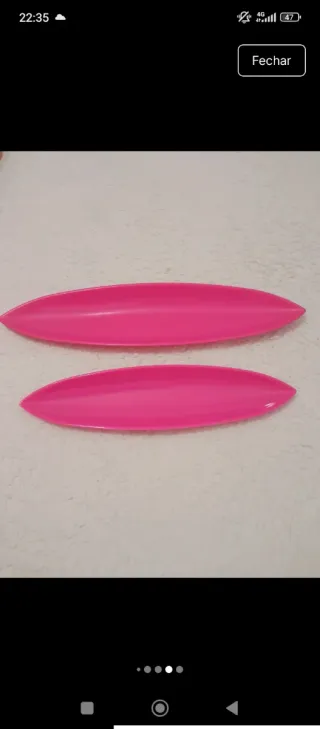 Conjunto 3 peças decoração mesa(vendo individual).