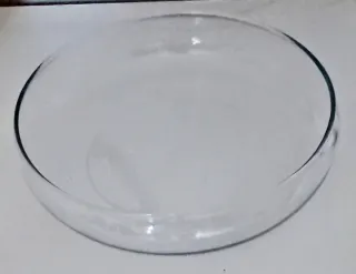 Centro de mesa cristal minimalista