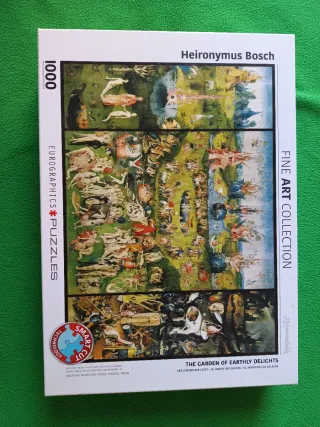 Puzzle 1000 pezzi Il Giardino delle Delizie