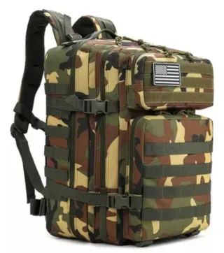 Mochila Táctica 50 L. Impermeable Prepper