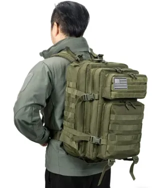 Mochila Táctica 50 L. Impermeable Prepper