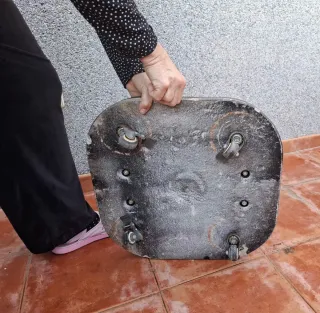 Base para sombrilla negro