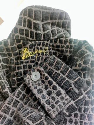 Abrigo largo Desigual, talla XL