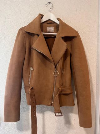 Cazadora Viscoelástica Guess Marrón