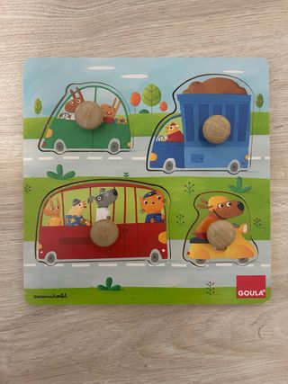 Puzzle madera animales Goula