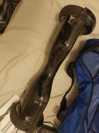 Hoverboard Negro con Cargador y Bolsa