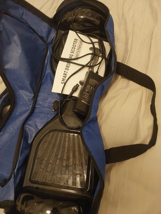 Hoverboard Negro con Cargador y Bolsa