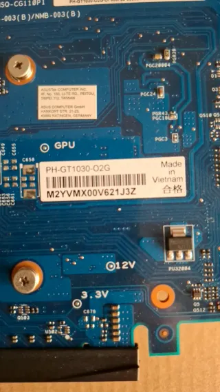 Gráfica Asus Geforce GT 1030 OC 2GB DDR5