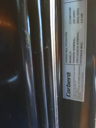 Horno Corbero Blanco