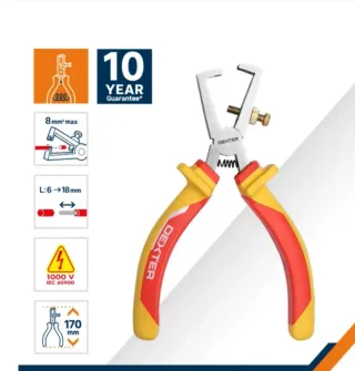 Alicate Pelacables Dexter 170mm