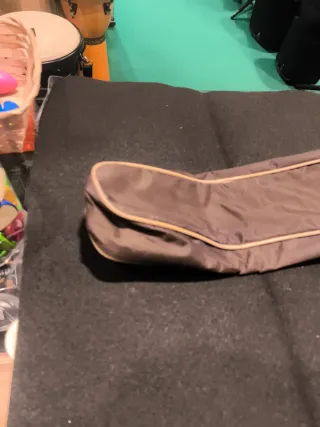 Funda Guitarra española Vintage 80s Marrón