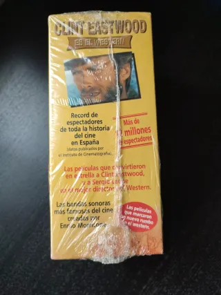 Trilogía  Western Clint Eastwood VHS precintadas