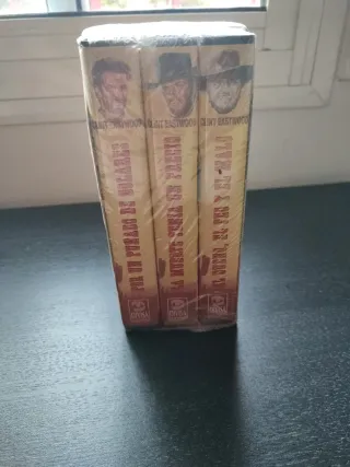 Trilogía  Western Clint Eastwood VHS precintadas