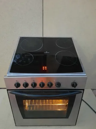Cocina Eléctrica Ariston Acero Inoxidable