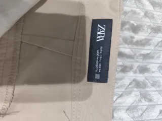 Pantalón Zara Beige