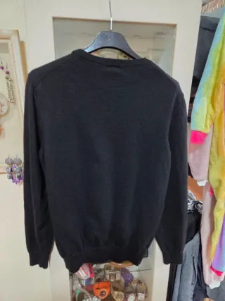 Jersey Lana Mujer Hugo Boss Negro