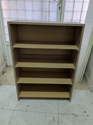 Estantería Zapatero Madera Beige/Marrón