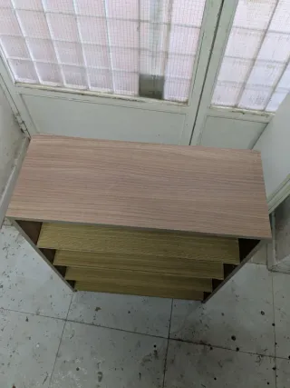 Estantería Zapatero Madera Beige/Marrón