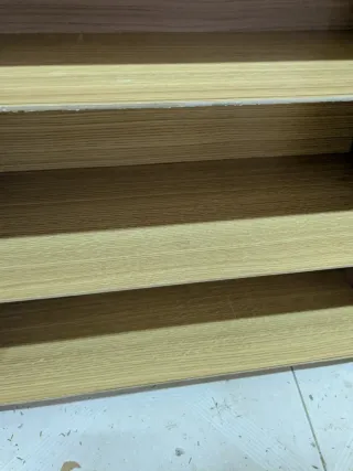 Estantería Zapatero Madera Beige/Marrón