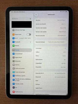 iPad 11ª Gen (A16)