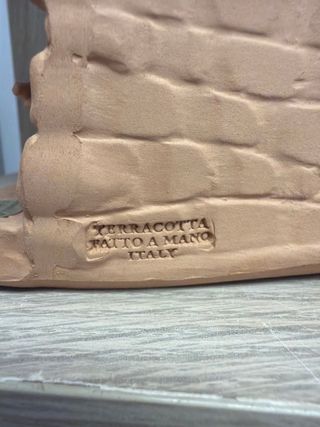 Presepe in terracotta Misura 18cm x 15cm x 10cm