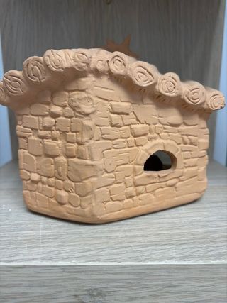 Presepe in terracotta Misura 18cm x 15cm x 10cm