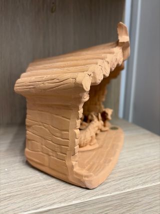Presepe in terracotta Misura 18cm x 15cm x 10cm