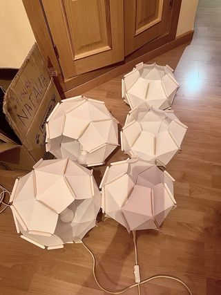 Lámparas SJÖPENNA Ikea (Set de 5)