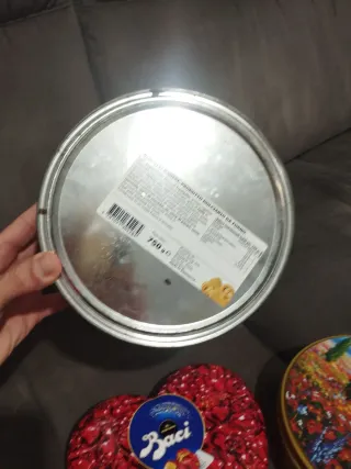 Set 4 Scatole Latta Oggettini