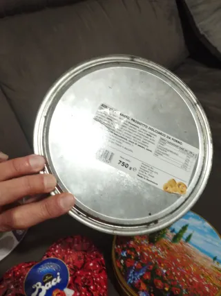 Set 4 Scatole Latta Oggettini