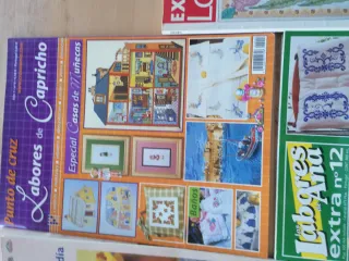 Lotes de Revistas Punto de Cruz