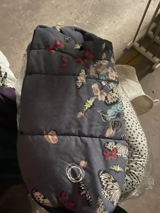 Saco para silla de paseo con mariposas