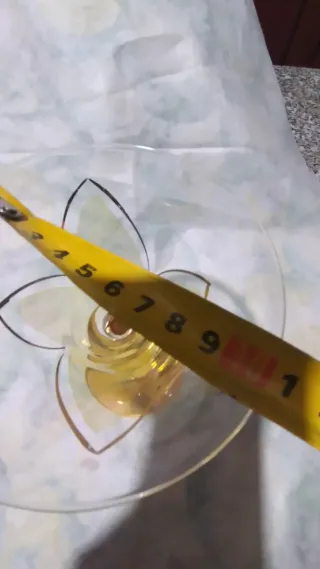 Calice vintage Bohemia dorato