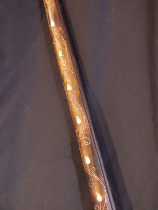 giocattolo fucile antico vittoriano 1800 decorato