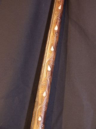 giocattolo fucile antico vittoriano 1800 decorato