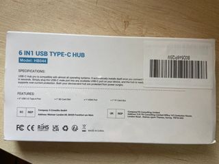 Adaptador USB-C 6 en 1 | MacBook / iPad / Windows