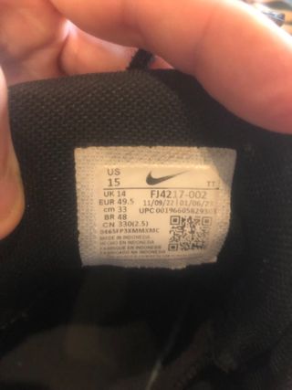 Zapatillas Nike Air Max Negras y Azules