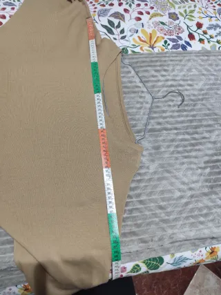 Jersey beige entretiempo talla única