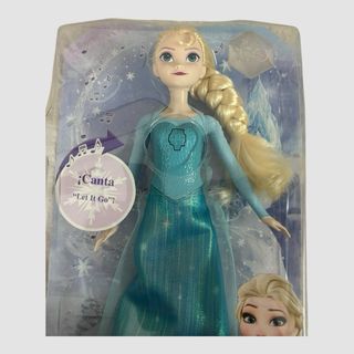 Boneca Elsa Musical Frozen Disney Mattel Nova