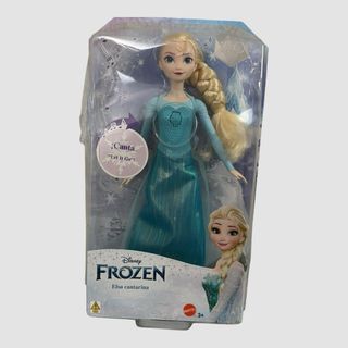 Boneca Elsa Musical Frozen Disney Mattel Nova