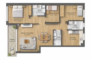 Piso en alquiler en Penya-Roja en Valencia