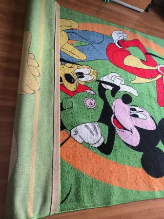 Alfombra infantil Mickey y Goofy