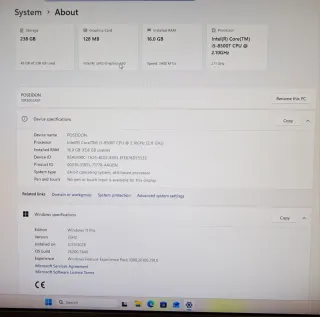 Mini PC Lenovo M920q Intel Core i5 8va Gen