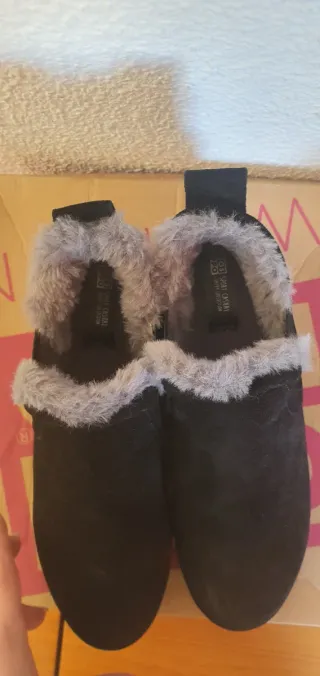 Botines Giuseppe Mujer Negro/Plata