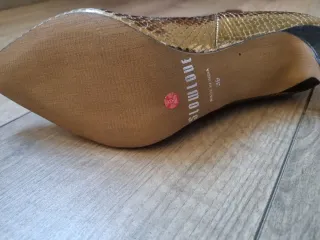 Botas Cowboy piel Slowlove Doradas T39