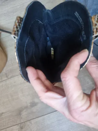 Botas Cowboy piel Slowlove Doradas T39