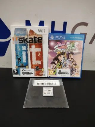 Lote 3 Juegos Wii, PS4, 3DS