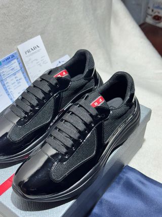 Prada America's Cup Patent Black - Talla 40