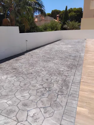 Hormigón impreso en Murcia y Alicante