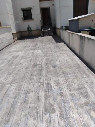 Hormigón impreso en Murcia y Alicante